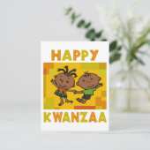 Carte Postale Joyeux Kwanzaa (Debout devant)