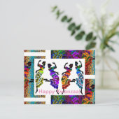 Carte Postale Joyeux Kwanzaa ! (Debout devant)