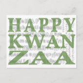 Carte Postale Joyeux Kwanzaa (Devant)