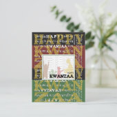 Carte Postale Joyeux Kwanzaa (Debout devant)
