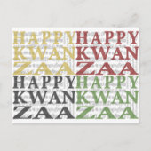 Carte Postale Joyeux Kwanzaa (Devant)