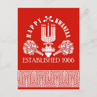 Carte Postale Joyeux Kwanzaa
