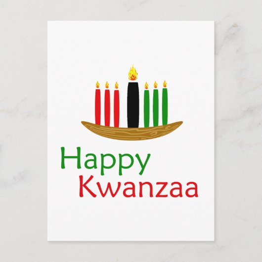 Carte Postale Joyeux Kwanzaa (Devant)