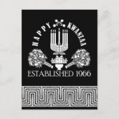 Carte Postale Joyeux Kwanzaa (Devant)