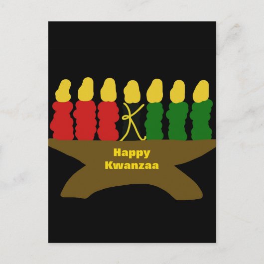Carte Postale Joyeux Kwanzaa (Devant)