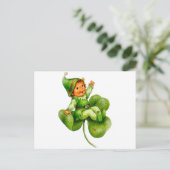 Carte Postale Joyeux Leprechaun (Debout devant)