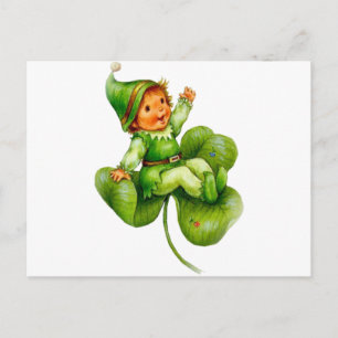 Carte Postale Joyeux Leprechaun