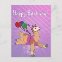 Joyeux Llama d'anniversaire !