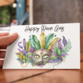Carte Postale Joyeux masque Mardi Gras