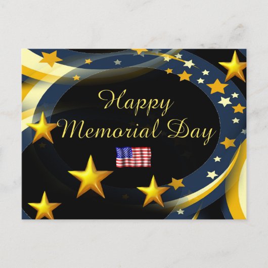 Carte Postale Joyeux Memorial Day (Devant)