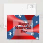 Carte Postale Joyeux Memorial Day (Devant / Derrière)