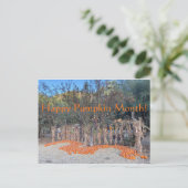 Carte Postale Joyeux Mois Citrouille ! (Debout devant)