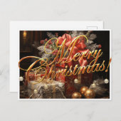 Carte postale Joyeux Noël (Devant / Derrière)