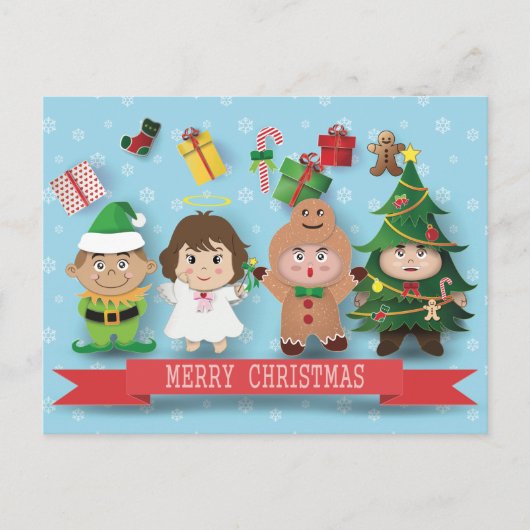 Carte Postale Joyeux Noël (Devant)