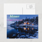 Carte postale Joyeux Noël (Devant / Derrière)