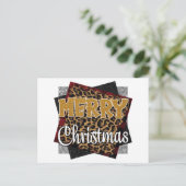 Carte Postale Joyeux Noël (Debout devant)