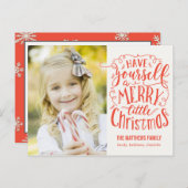 Carte postale Joyeux Noël (Devant / Derrière)