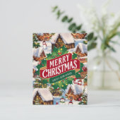 Carte Postale Joyeux Noël (Debout devant)