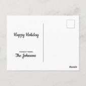 Carte Postale Joyeux Noël (Dos)