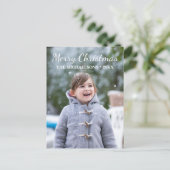 Carte postale Joyeux Noël (Debout devant)