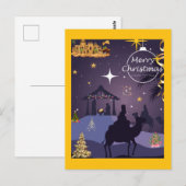 Carte Postale Joyeux Noël. (Devant / Derrière)