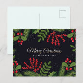 Carte postale Joyeux Noël (Devant / Derrière)