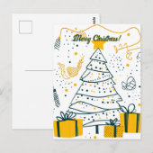 Carte Postale Joyeux Noël (Devant / Derrière)