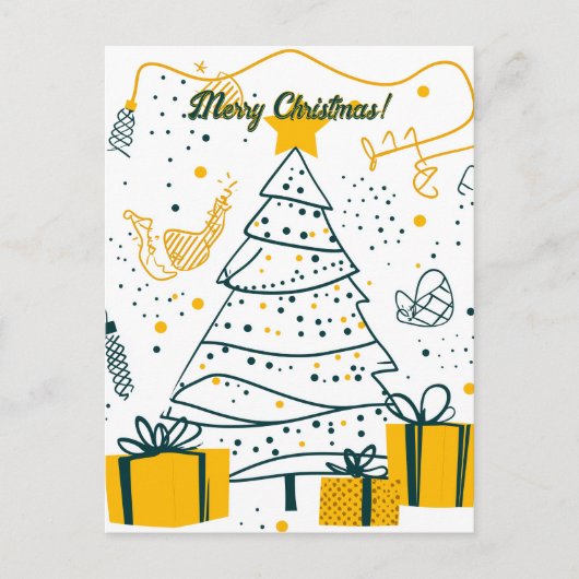 Carte Postale Joyeux Noël (Devant)