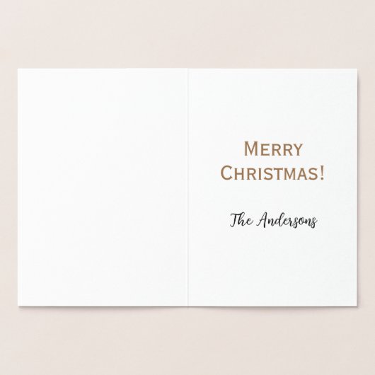 Carte postale Joyeux Noël (Intérieur)