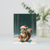 Carte Postale joyeux noël (Debout devant)