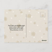 Carte Postale Joyeux Noël (Dos)