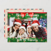 Carte postale Joyeux Noël (Devant / Derrière)