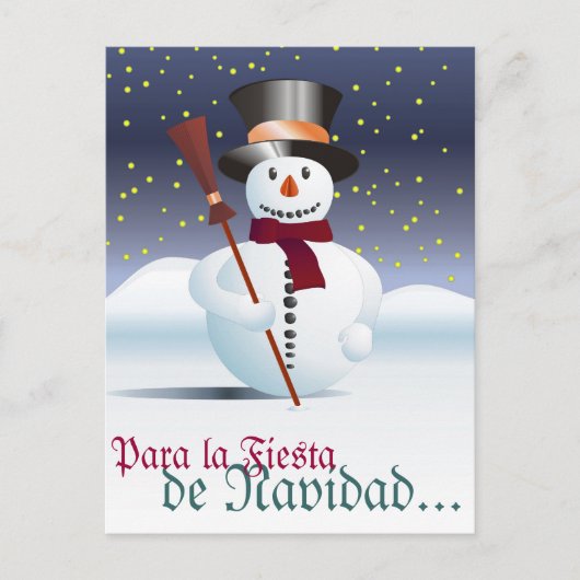 Carte Postale Joyeux Noël (Devant)