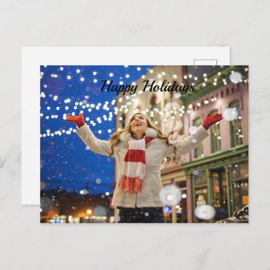 Carte Postale Joyeux Noël (Devant / Derrière)