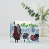 Carte postale Joyeux Noël (Debout devant)