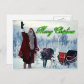 Carte postale Joyeux Noël (Devant / Derrière)