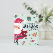 Carte Postale Joyeux Noël (Debout devant)