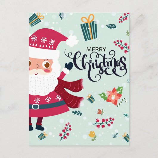 Carte Postale Joyeux Noël (Devant)