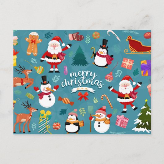 Carte postale Joyeux Noël (Devant)