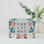 Carte postale Joyeux Noël (Debout devant)