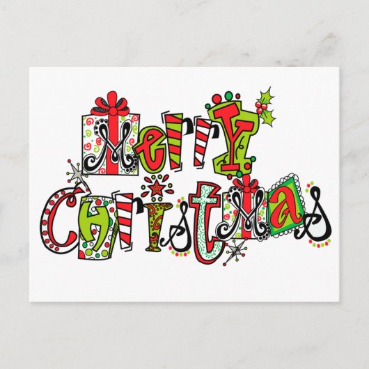 Carte postale Joyeux Noël (Devant)