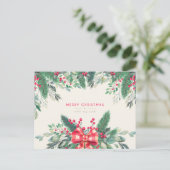 Carte postale Joyeux Noël (Debout devant)