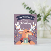 Carte postale Joyeux Noël (Debout devant)