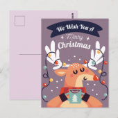 Carte postale Joyeux Noël (Devant / Derrière)