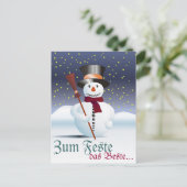 Carte Postale Joyeux Noël (Debout devant)