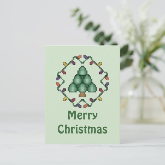 Carte postale Joyeux Noël (Debout devant)