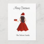 Carte Postale joyeux noël, (Devant)