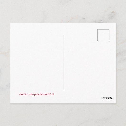 Carte Postale Joyeux Noël (Dos)