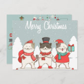 Carte postale Joyeux Noël (Devant / Derrière)