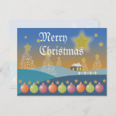 Carte postale Joyeux Noël (Devant / Derrière)